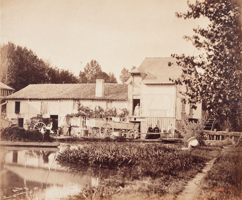 Gustave Le Gray,le moulin à roue à aube